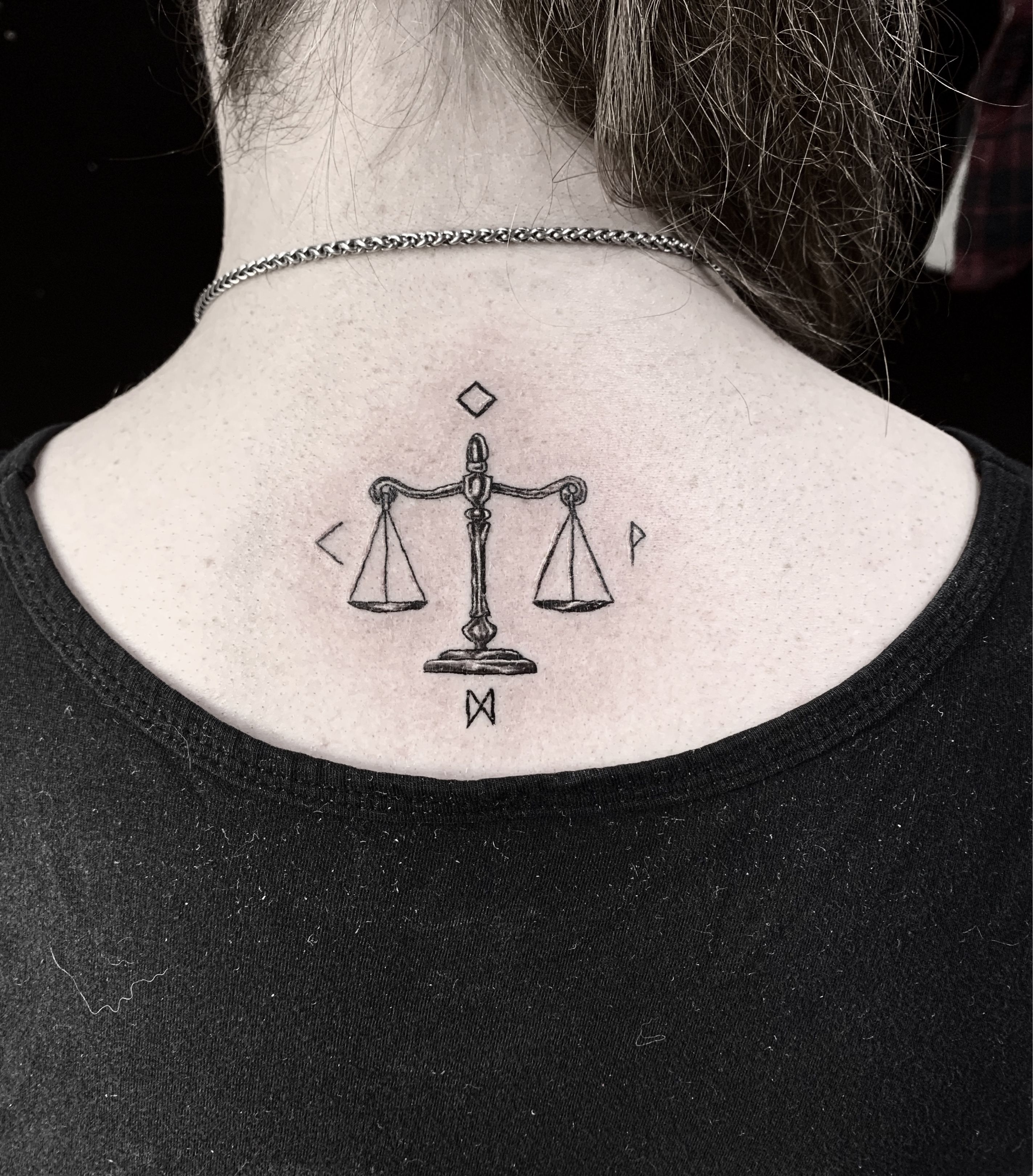 Stoic Temporary Tattoo, the Scales of Justice Tattoo, Black Tattoo, Black  Tattoo, Meaningful Tattoo, Symbol Tattoo, Philosophy Tattoos - Etsy