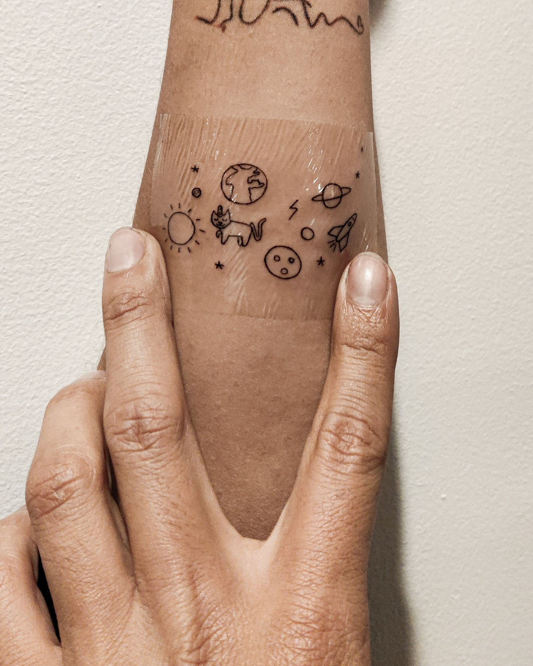 Tattoo uploaded by JAD Tattoo Studio • Little Universe • Tattoodo