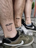 Beerpong friends tattoo 