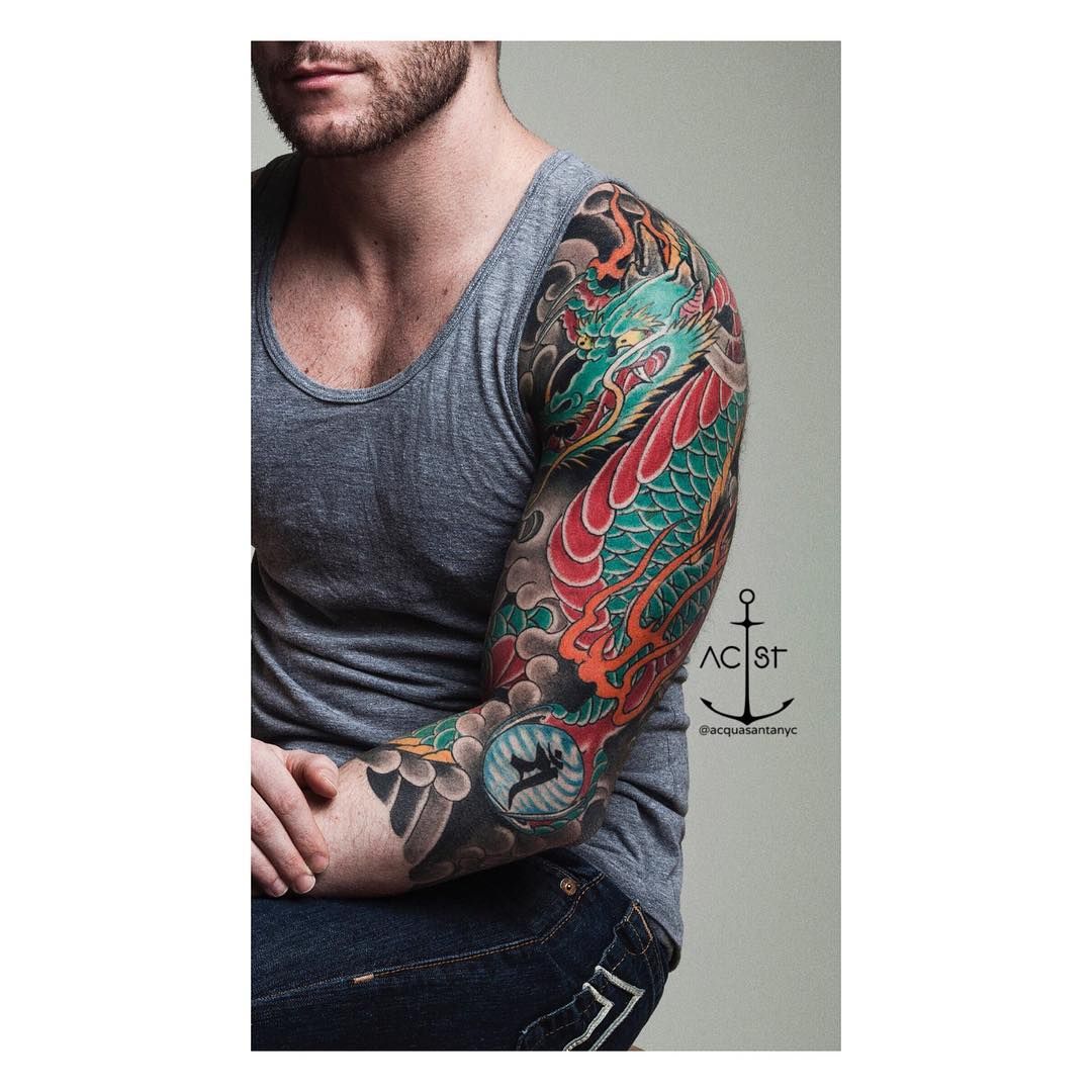 japanese sleeve tattoo ideas for men