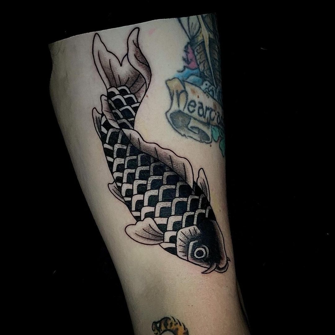 Fishing Half-Sleeve by Brandon Heffron: TattooNOW