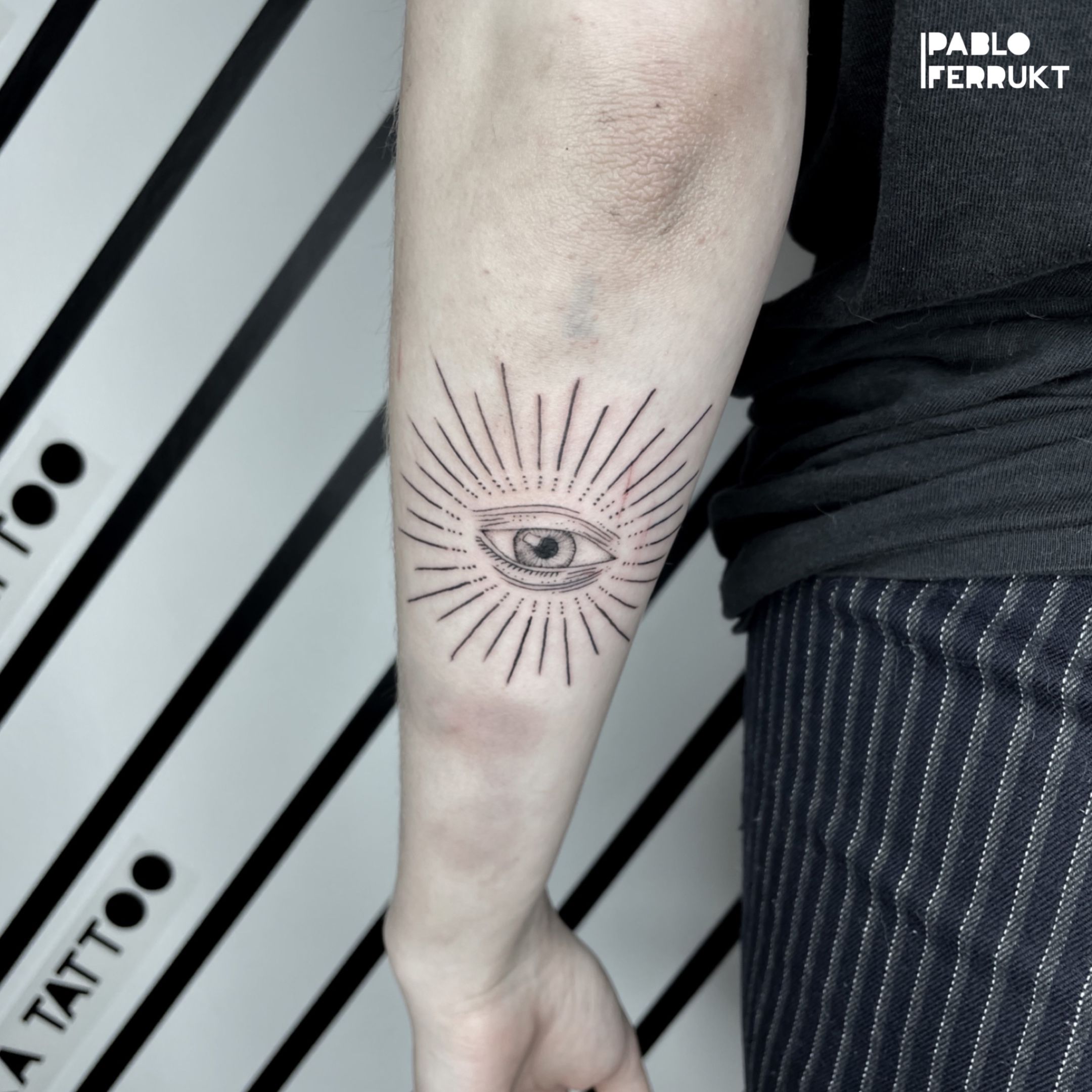 Tattoo uploaded by Pablo Ferrukt Tattoos Berlin • Eye for @lena_romanowsky  , thanks again!!! Done @amikatattoo with machines from @lokomachines For  appointments write me a DM or check the link in my