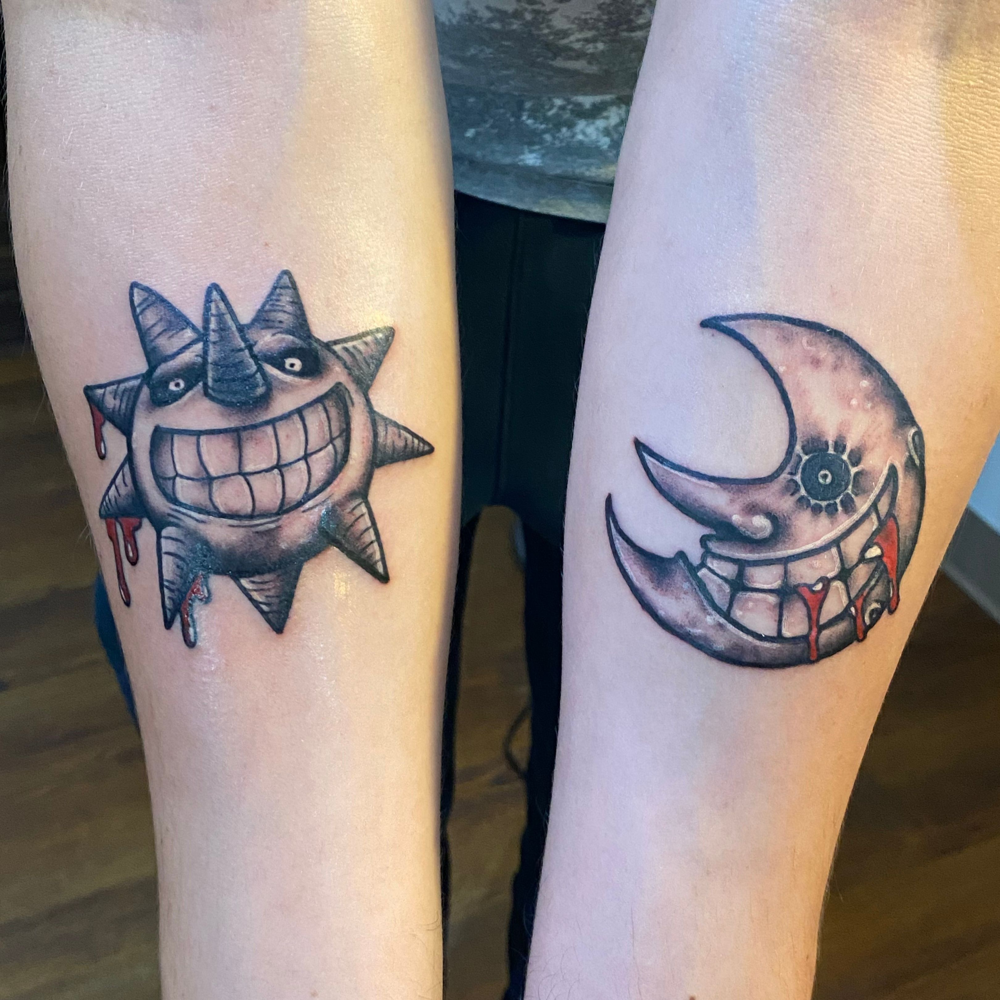 Nicole on Twitter Soul Eater tattoos from this week Im so happy with  these they were so much fun  httpstco8iprtRqyiV  Twitter