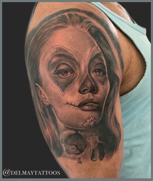 Day of the Dead upper arm