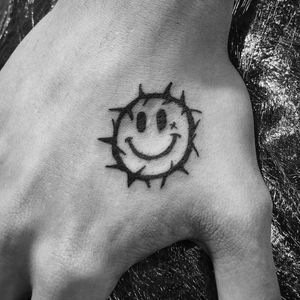 Hand smile, made by me, not my design