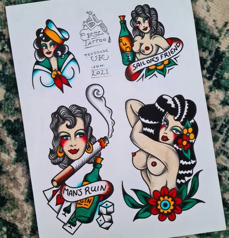 Flash tattoo