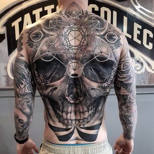 Full back piece done by the amazing Rigzi 