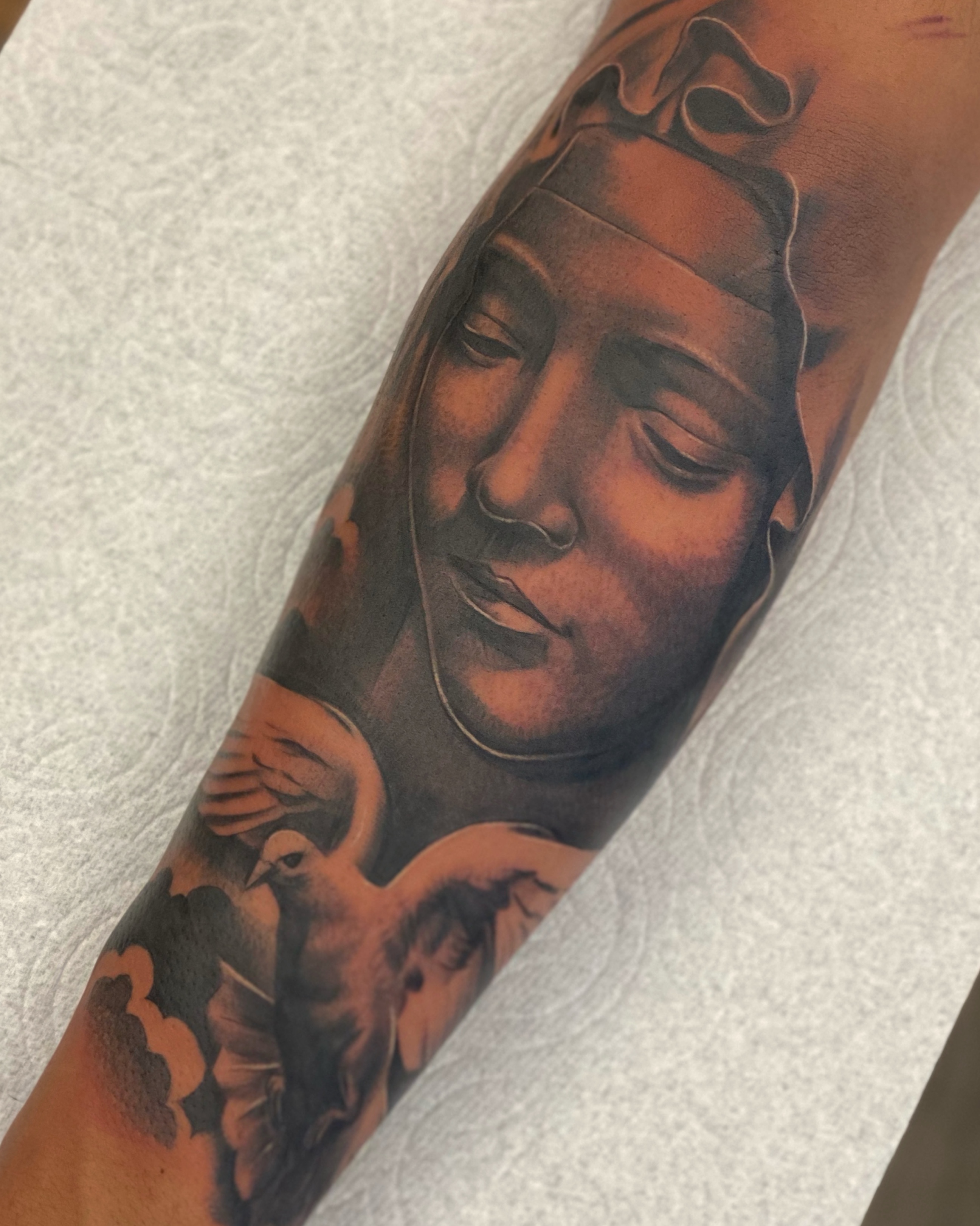 Tattoo uploaded by Shawn McConaghy • Flag/Liberty Bell Half Sleeve. Done by Frank Sanchez, @frank310 • Tattoodo Tattoo uploaded by Shawn McConaghy • Flag/Liberty Bell Half Sleeve. Done by Frank Sanchez, @frank310 • Tattoodo