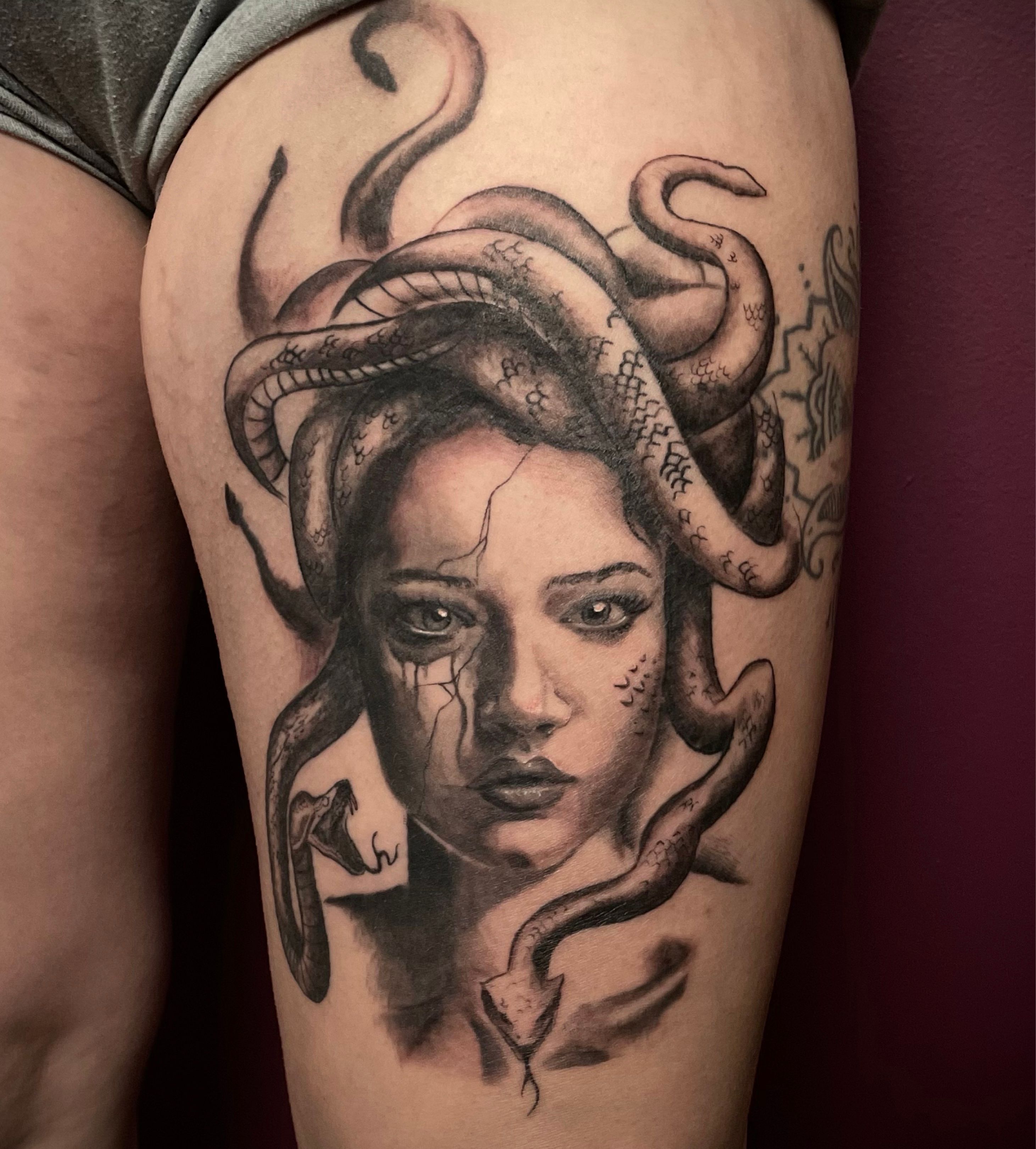 20 top Detailed Medusa Tattoo on Back ideas in 2024
