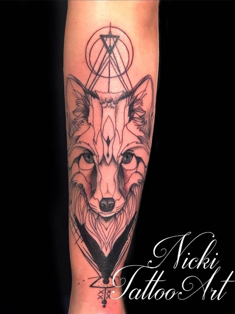 Fox tattoo by Vinicius Menoli | Photo 25812