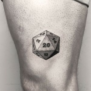 D20 dungeons and dragons dice