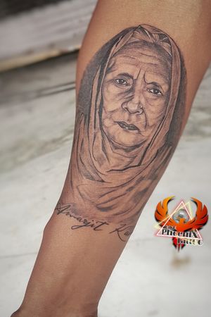 ਦਾਦੀ ਮਾਂ || #portraittattoo #portrait #tattoo #inkedmodel #ink #portrait #tattoo #tattooed #tattoo #facetattoo #tattoos #momtattoo #dad #dadimaa #punjabi #family #tattooflash #inked #tattoolife #lifequotes #daddy #mom #portrait_vision #drawing #art #chandigarh #trycity