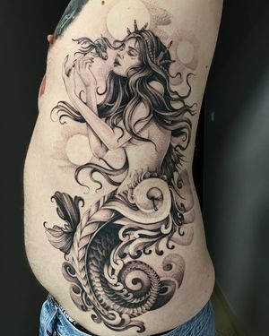 Marmaid tattoo #mermeid #ink #inked #art 