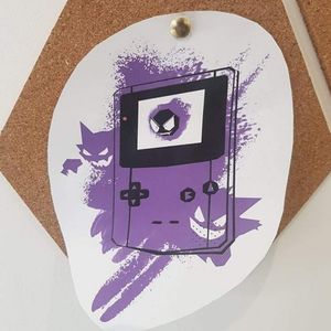 Gastly Gameboy design 