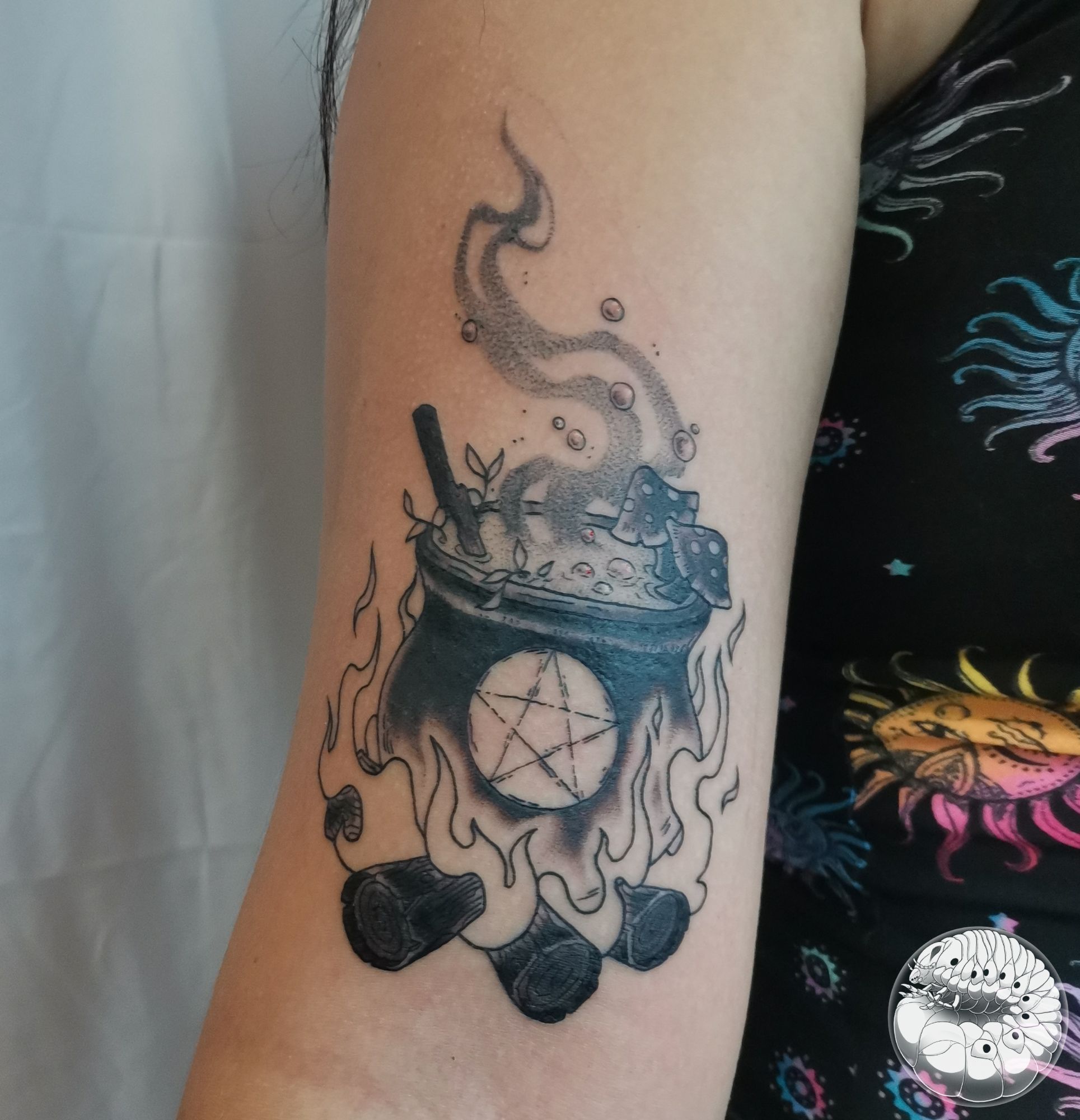 Cauldron tattoo  witchy tattoo  Ink tattoo Tattoo designs Blackwork  tattoo