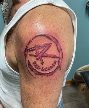 Sammy Hagar Red Rocker tattoo 