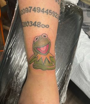 Kermit the frog tattoo 