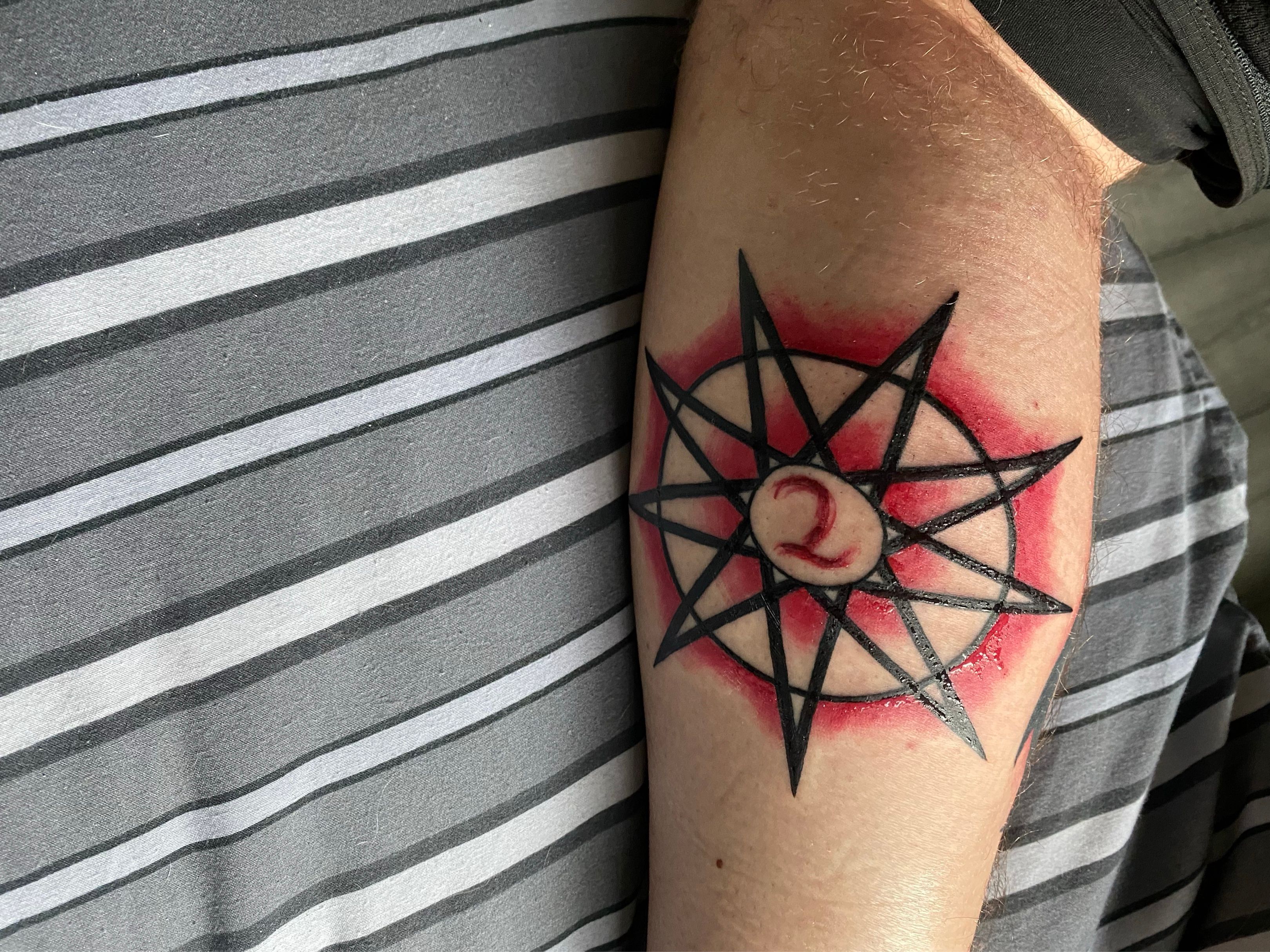 slipknot star tattoos