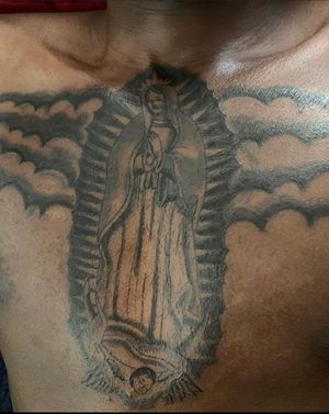 Rosa d Guadalupe tattoo 