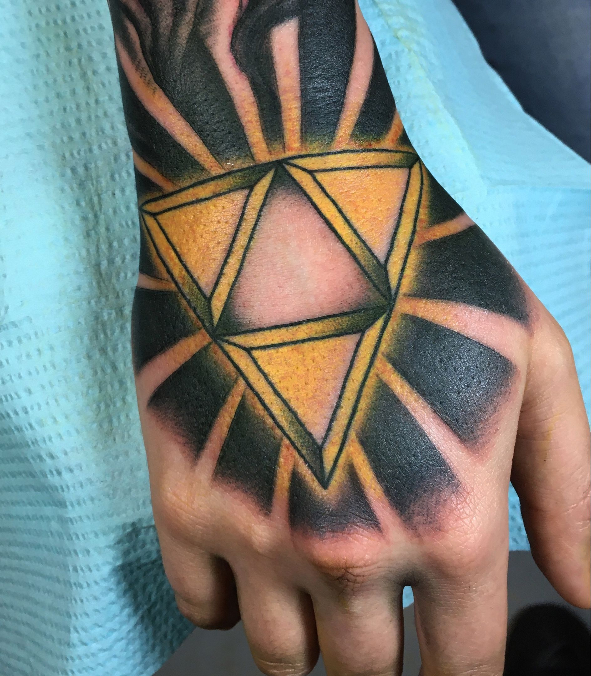 Zelda Hand Tattoo by wampuspuff  Tattoogridnet
