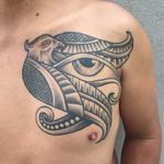 Cotización y citas por: • Instagram: TRECE.TRC 📩 📲 Whatsapp: +593 098 497 3233👈 #quito #ecuador #ojo #ojodehorus #horus #egipcio #ecuadortattoo #egipto #tatuajepecho #pecho #trc #trece #cumbaya #tatuajesquito #quitoecuador #tatuajesecuador #uio #593