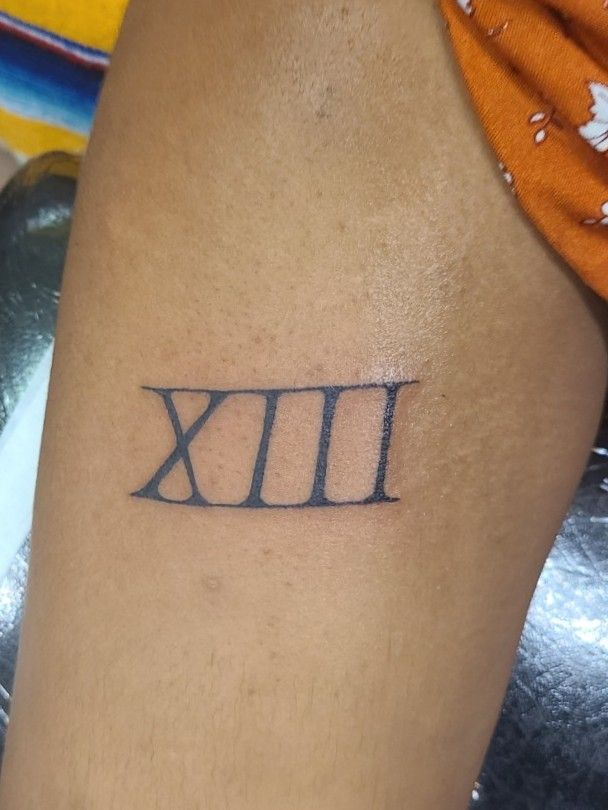 13 number two  My Tattoos My Story