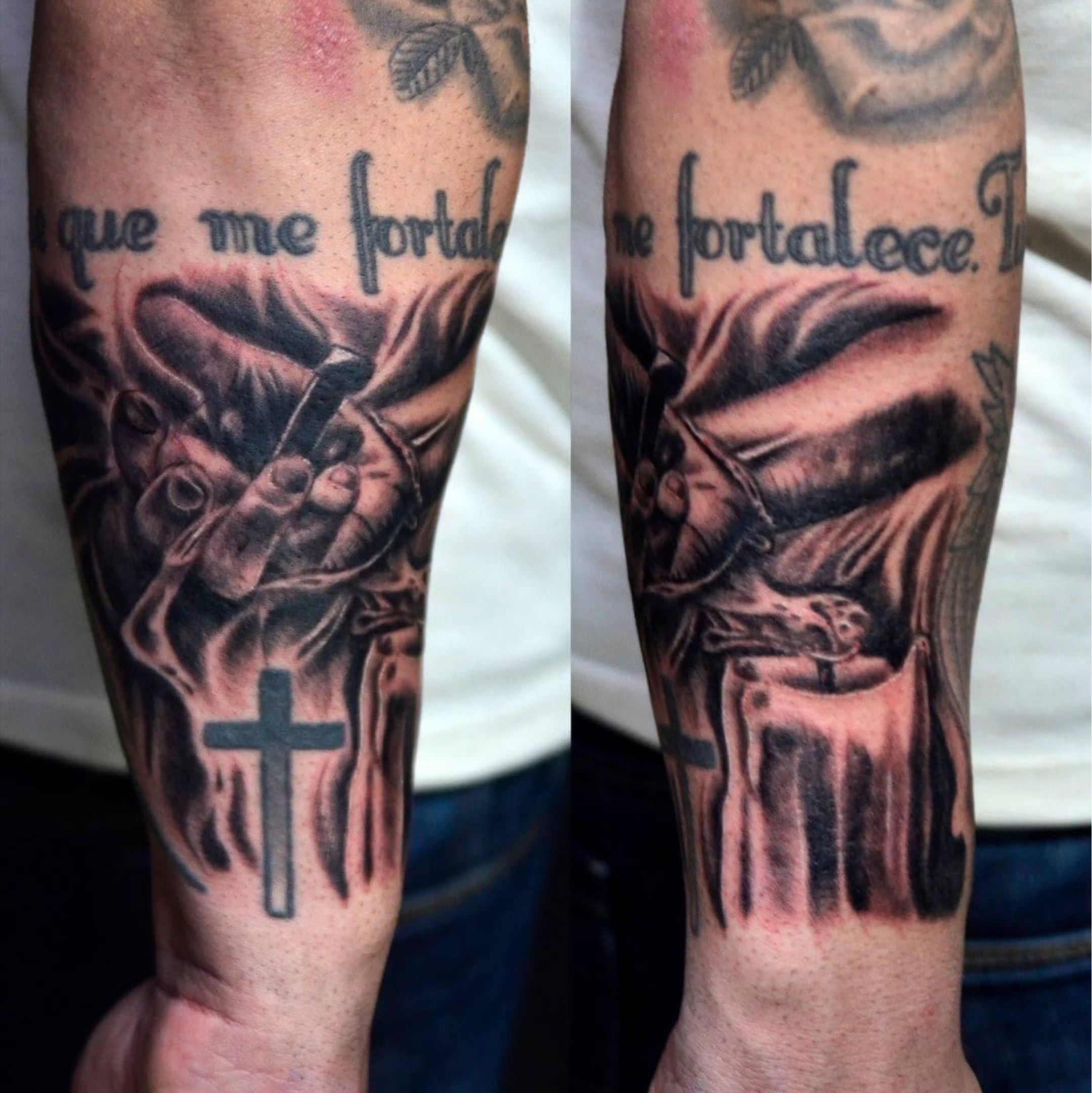 Tattoo uploaded by Thiago Padovani • #burningchurch #igrejatattoo • Tattoodo