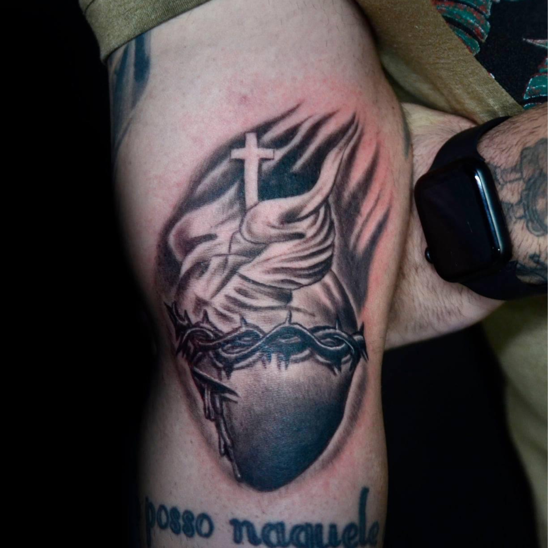 Tattoo uploaded by Memento Mori Tattoo Studio • #burnchurch #church  #churchtattoo #igreja #igrejatattoo • Tattoodo