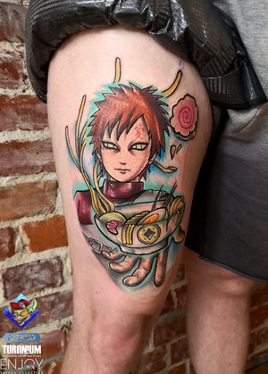 Tattoo uploaded by @jakkichantattoos • Gaara • Tattoodo