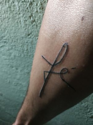 Tatuagem que eu fiz em um clientemesmo com dificuldades vai me ajudar a lembrar de nunca perder a fé