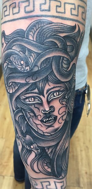 Medusa, client from tattoodo