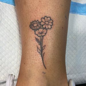 Ankle flowers