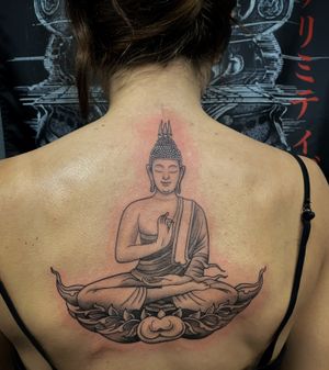 Buddha back piece 