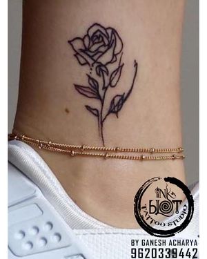 Rose tattoo resembles the beauty n dignity …..done @inkblottattoozContact :9620339442#rose #tattoo #tattooart #tattooideas #tattooshop #tattoos #tattoowork #tattooworkers #tattooworld #rosetattoo — Inkblot tattoo & art studio