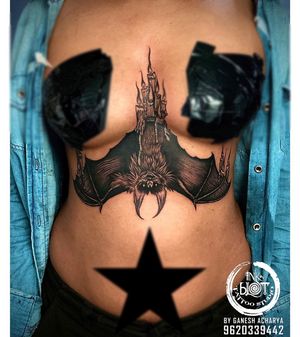 Custom Bat tattoo done by Inkblot tattoo & art studio#tattoo #tattoos #tattooideas #tattoodesign #tattooartist #tattooart #tattooart #tattoolife #tattoodesign #tattoogirl #tattoolife #tattooink #tattoolove #tattooflash #tattooinspiration #tattooshop #tattooworkers #tattooworld #tattoolovers #jpnagar #jayanagar #banglore #tattoomagazine #tattoolifestyle #tattoosociety #tattoo2me — Inkblot tattoo & art studio