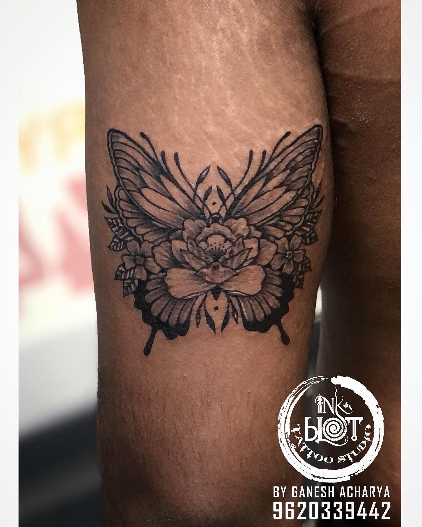 ink blot tattoo . . DM TO BOOK Salt Lake City | Instagram