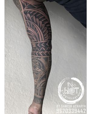 Full hand Polynesian tattoo done @inkblottattoozContact :9620339442#polynesiantattoo #tattoo #tattooideas #tattoos #tattoogirl #tattoodesign #tattooartist #tattooart #tattoolife #tattooink #tattoolove #tattooflash #tattooinspiration #tattoosleeve #tattooshop #tattooidea #tattooworkers #tattoolovers #tattooink #tattoogirls #tattoolover #tattooworld #moaritattoo #mouritattoo #banglore #jpnagar #jayanagar #inktober #inkart #inkedgirls #inked — Inkblot tattoo & art studio 