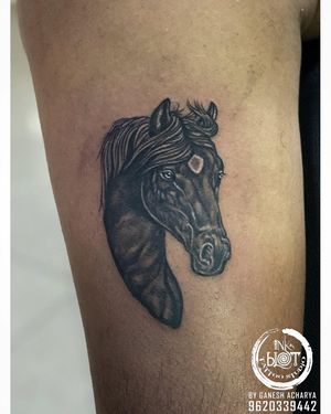Horse 🐎 tattoo considered as a one of the 🍀 luckiest tattoo ….done @inkblottattoozContact : 9620339442#tattoo #tattooart #tattoos #tattooideas #horselover #horsetattoo #inkedup #tattooink #tattooshop #tattolworkers #tattooart #tattooflash — Inkblot tattoo & art studio