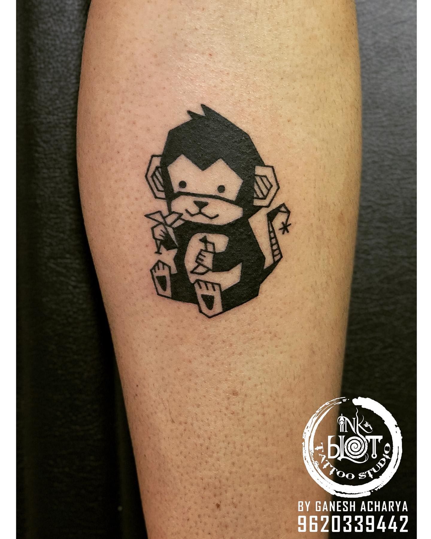 Bunny/Sea Monkey (Tattoo artist - Roddie Cooper) by evaporationBoy on  DeviantArt