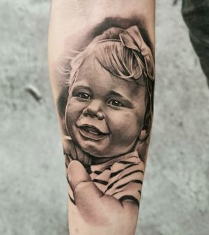 Portrait tattoo by Bartek