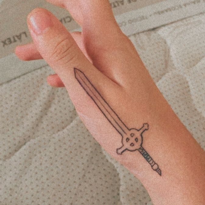 Finn sword by Brian Taylor San Clemente tattoo San Clemente CA  rtattoos