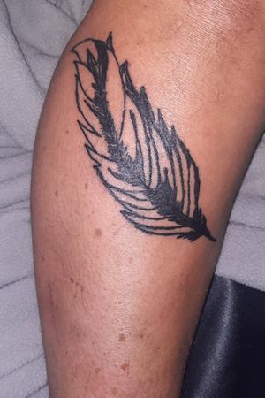 Feather to cover 2 tattoos