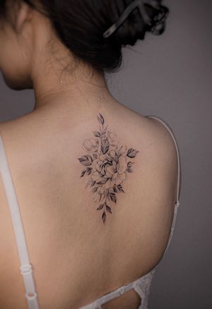 Floral tattoo