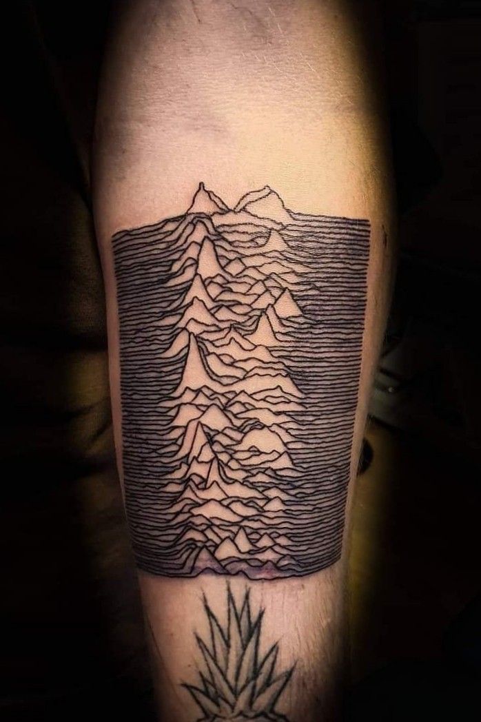 Unknown Pleasures tattoo em 2023  Ideias de tatuagens Tatuagens Ideias