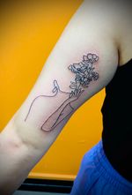 Line Art Flower