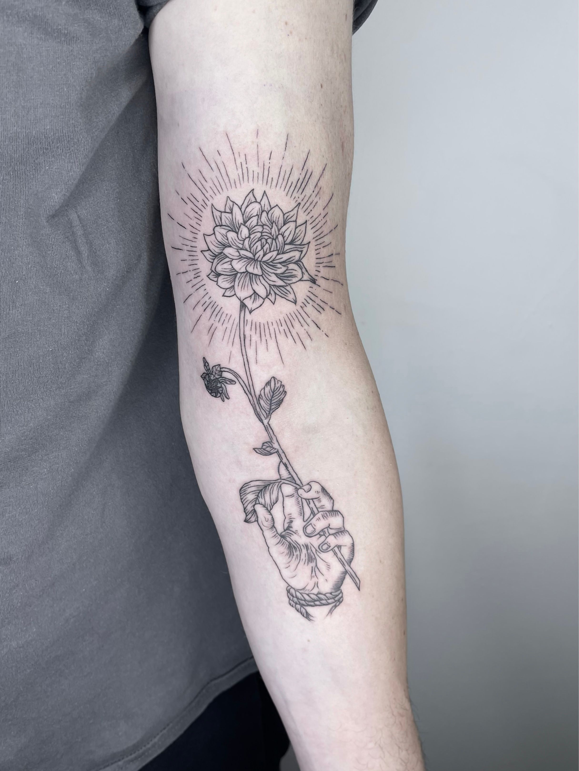200+ Prettiest Dahlia Tattoo Ideas (2023) - TattoosBoyGirl | Dahlia tattoo,  Floral tattoo shoulder, Dahlia flower tattoos
