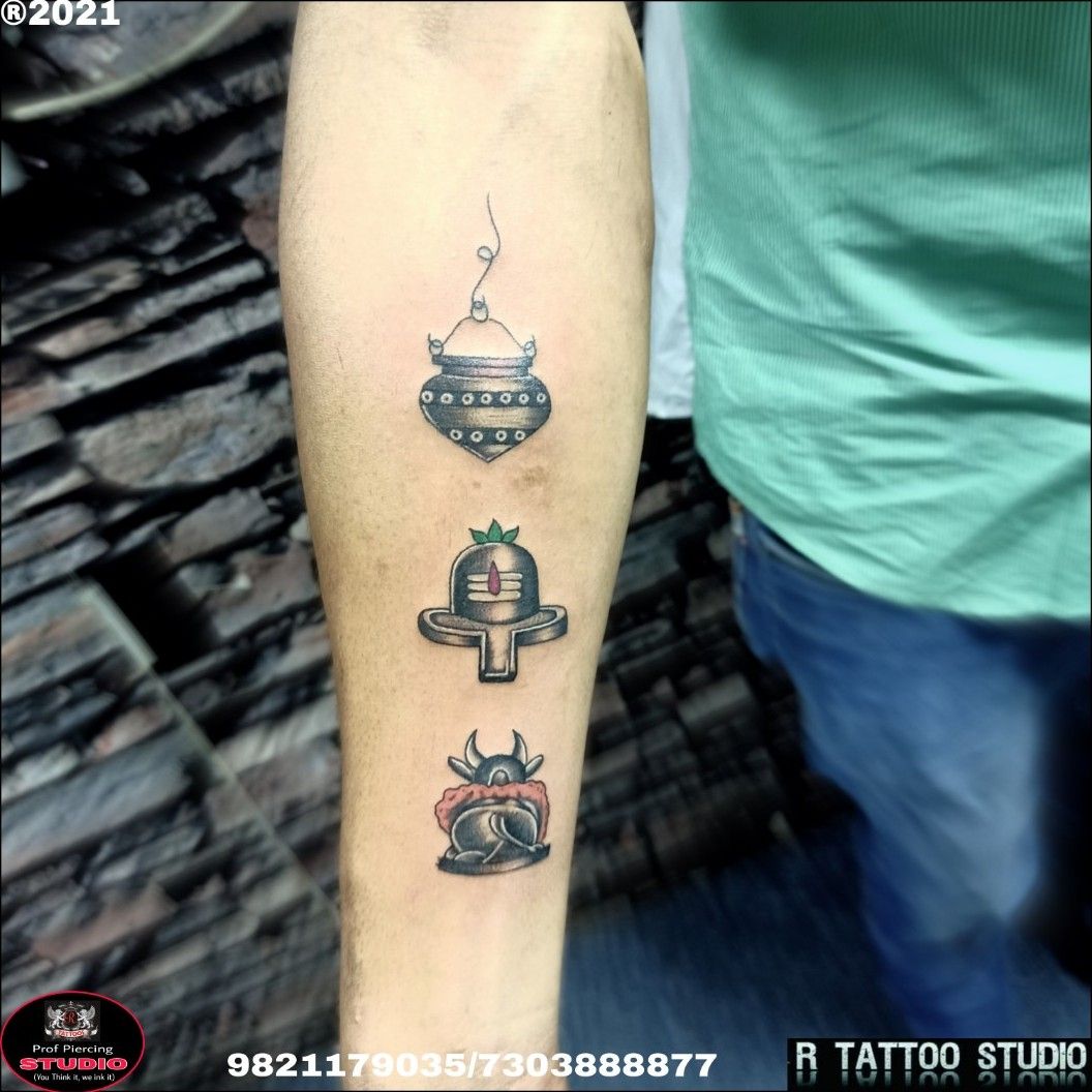 kshatriya tattoo 💪💪 | black and red colour | 2023 trending tattoo -  YouTube
