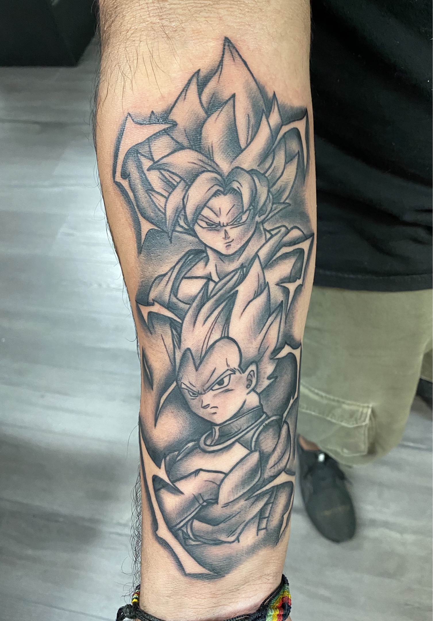 Tattoo uploaded by Daisy Bibaxt Tattoo • Majin vegeta ~ dragon ball tattoo  Work in progress • Tattoodo