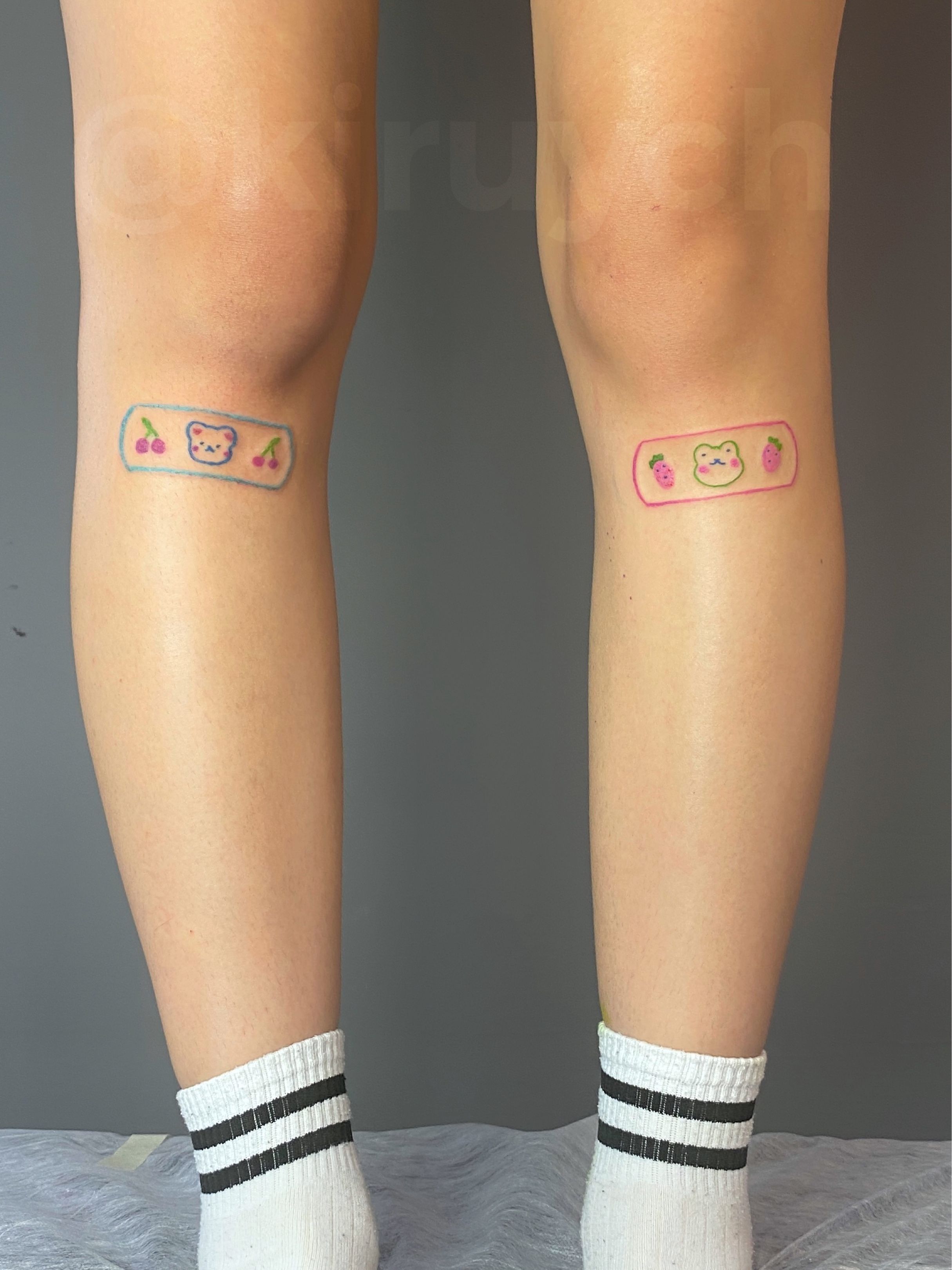 Image result for bandaid tattoo knee  Bandaid tattoo Tattoos Knee tattoo