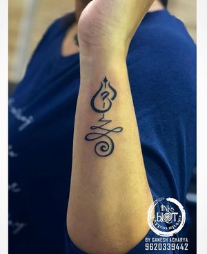 Om tattoo by inkblot tattoos contact :9620339442